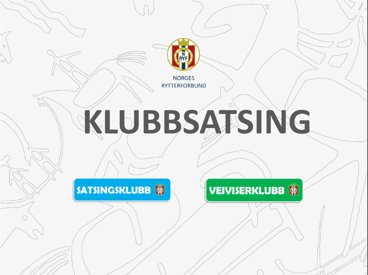 Skedsmo Rideklubb tatt opp i Klubbsatsingsprogrammet til NRYF
